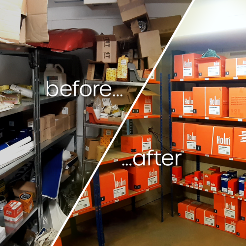 We tidy your stores for you